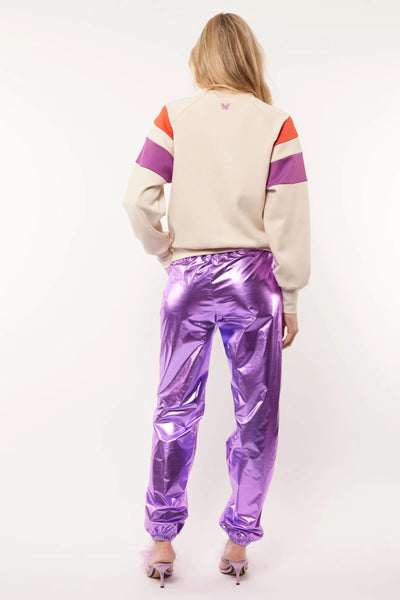 Fluresk Azura Broek metallic salviapaars