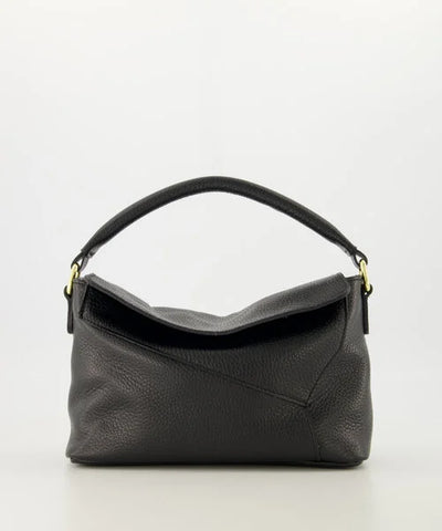 Lexi Tas Leer Zwart T306