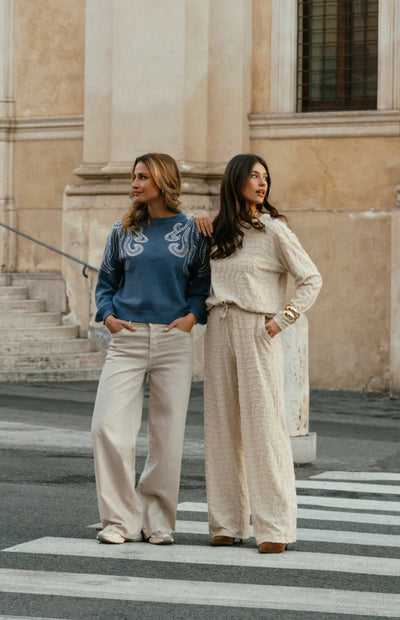 G-maxx Líleán Knitting Sweater Grisaille