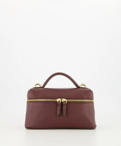Lori Tas Classic Grain Burgundy T313