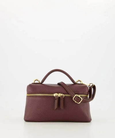 Lori Tas Classic Grain Burgundy T313