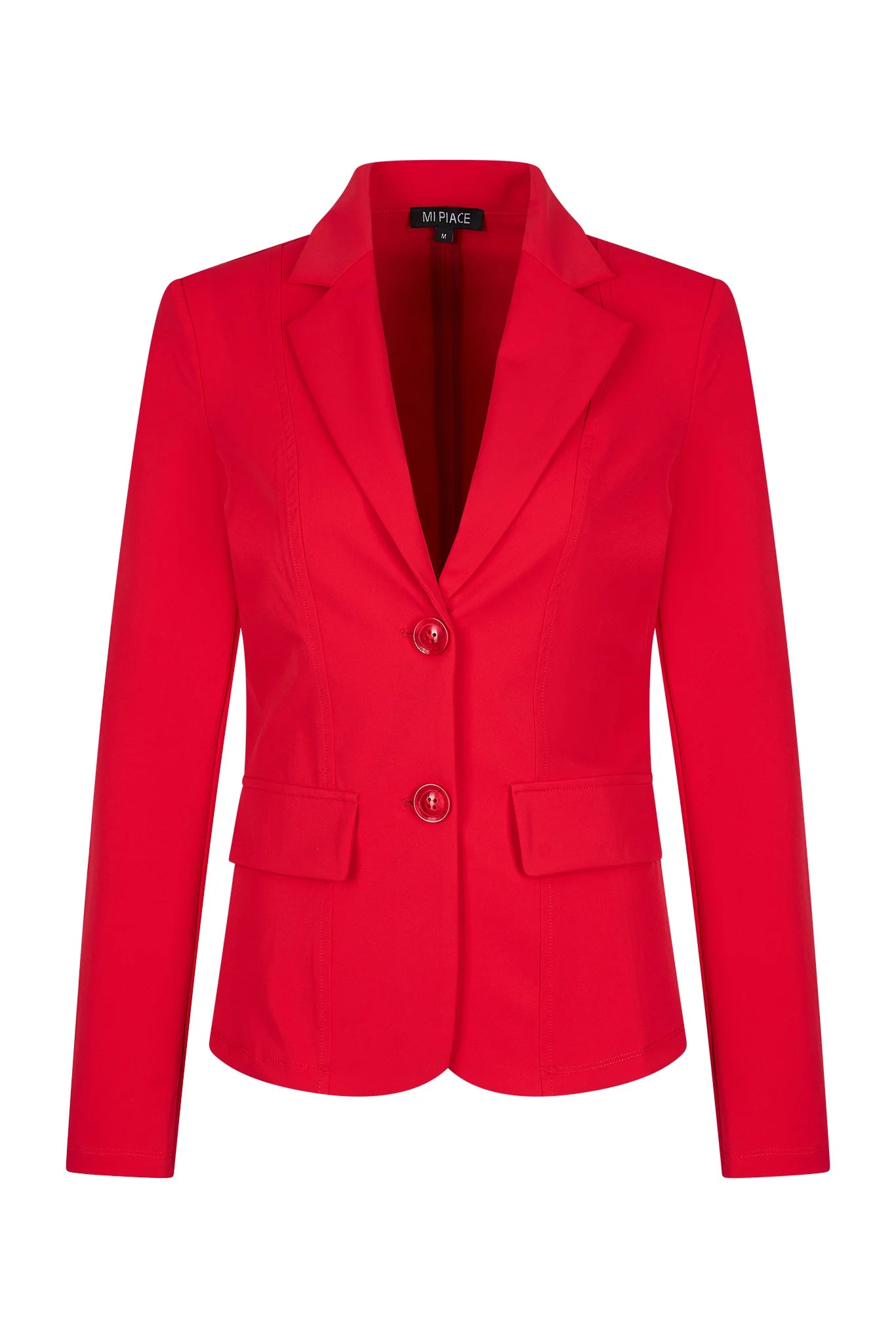 Mi Piace Bonded Travelstof Blazer 202646 rood