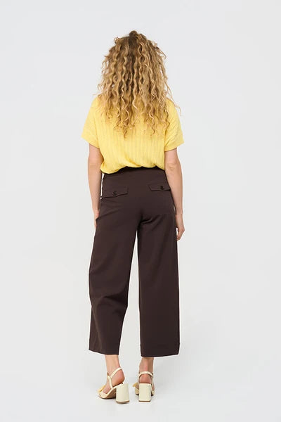 Mi Piace Travelstof Culotte Broek 202816 espresso