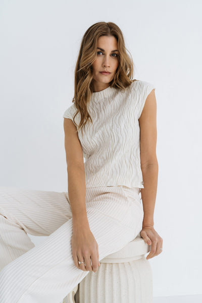 Maicazz Pilen Top offwhite