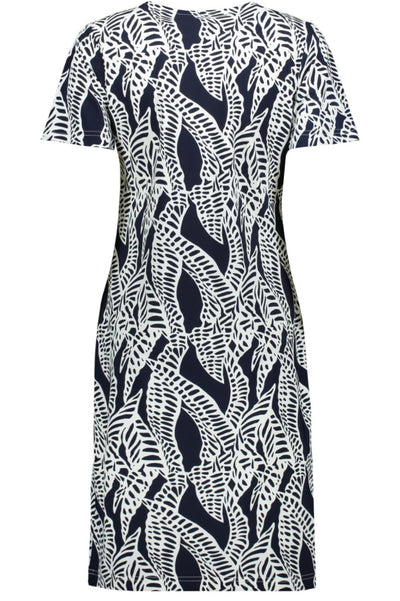 NED Simo-C 1/2 SS Jurk Marine Rebel Rhythm Traveler marine