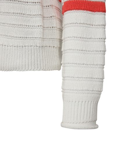 Freequent Sail Vest star offwhite w. bittersweet