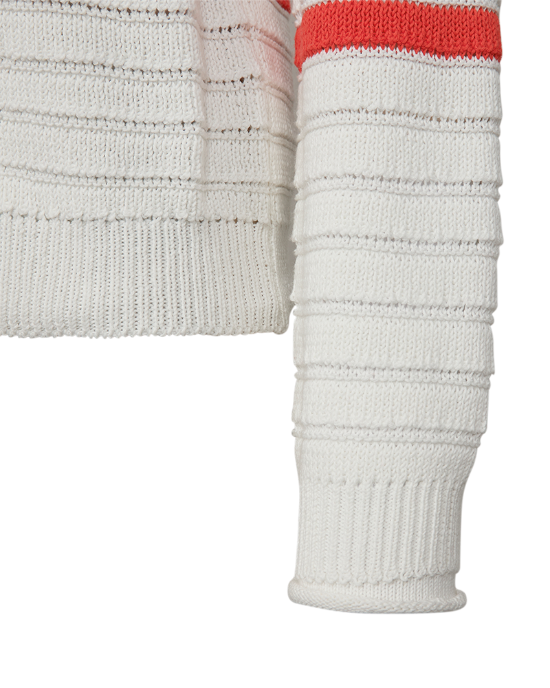 Freequent Sail Vest star offwhite w. bittersweet