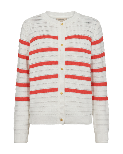Freequent Sail Vest star offwhite w. bittersweet