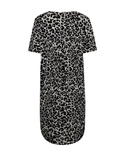 Freequent Floi Jurk high rise w. black