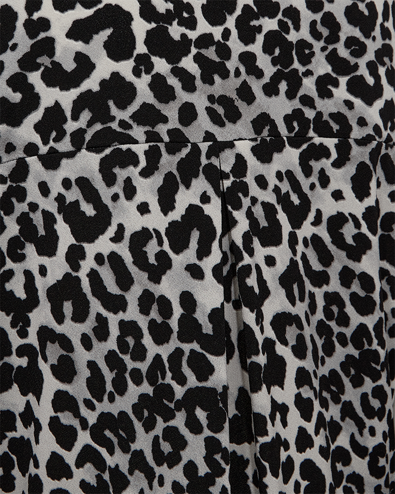 Freequent Floi Jurk high rise w. black