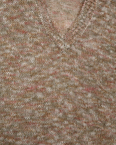 Freequent Balter Gilet moonbeam w. deep lichen green