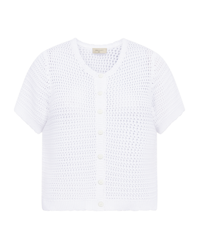 Freequent Tota cardigan brilliant white
