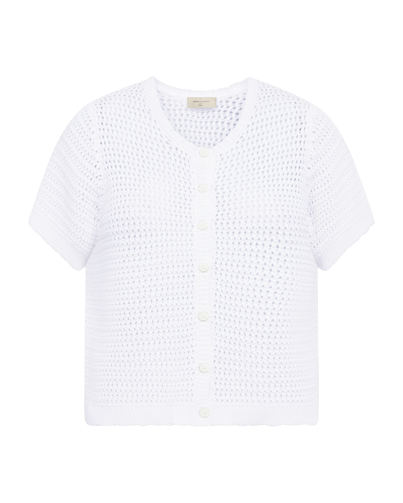 Freequent Tota cardigan brilliant white