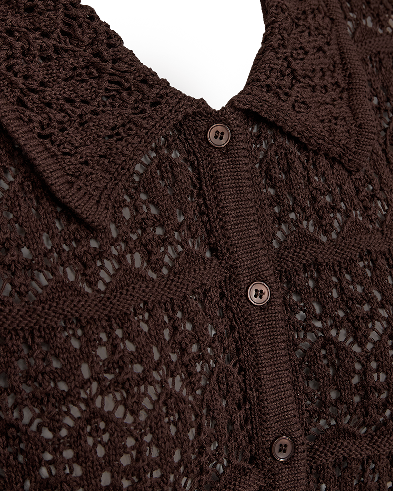 Freequent Fraya Waistcoat coffee bean