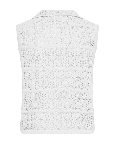 Freequent Fraya Waistcoat brilliant white