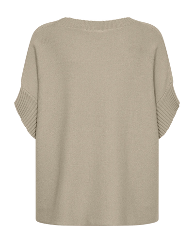 Freequent Visit Pullover silver mink melange