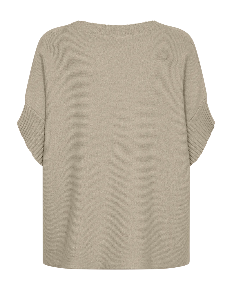 Freequent Visit Pullover silver mink melange