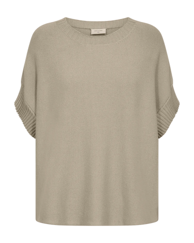 Freequent Visit Pullover silver mink melange