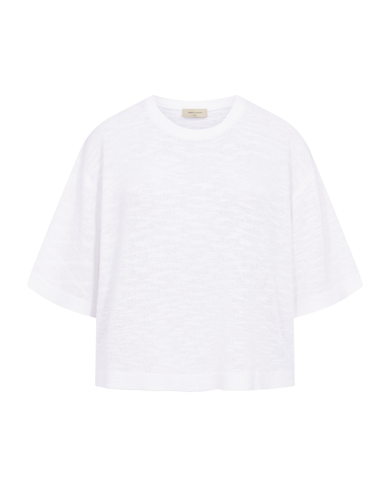 Freequent Vicki Pullover brilliant white