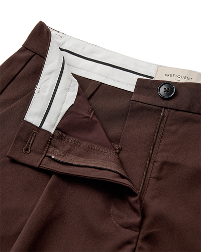Freequent Maeve Shorts coffee bean