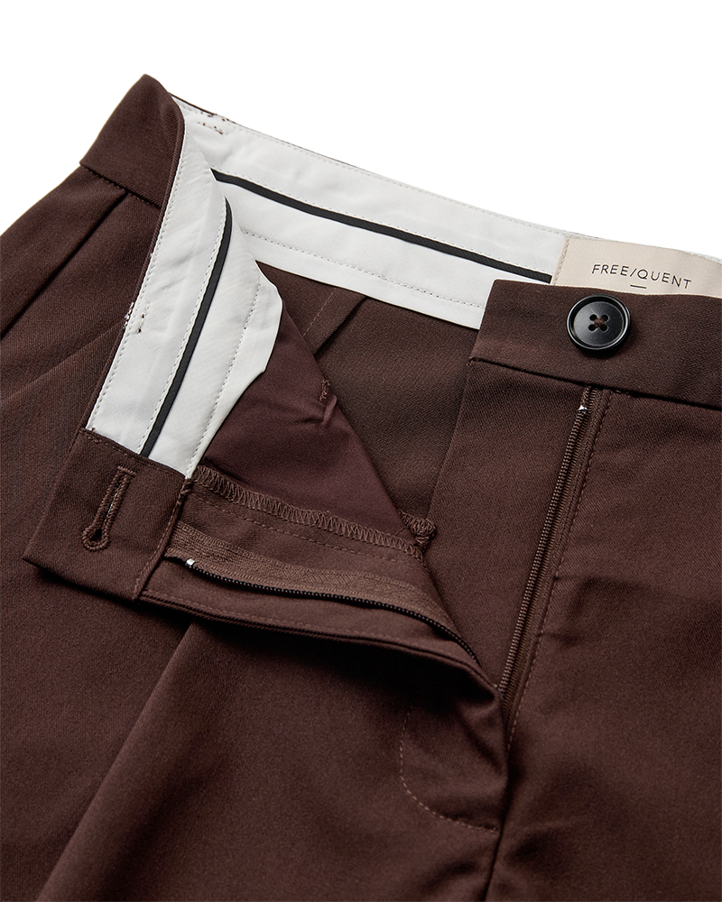 Freequent Maeve Shorts coffee bean