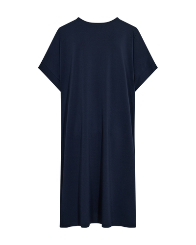 Freequent Floi Jurk Knot donkerblauw