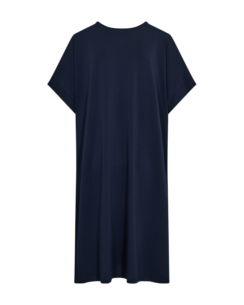 Freequent Floi Jurk Knot donkerblauw