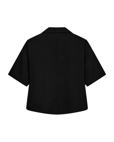 Freequent Maeve Blazer Cropped zwart