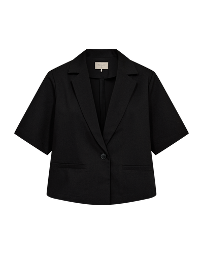 Freequent Maeve Blazer Cropped zwart