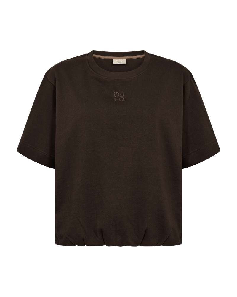Freequent Saida Pullover mole brown/desert taupe