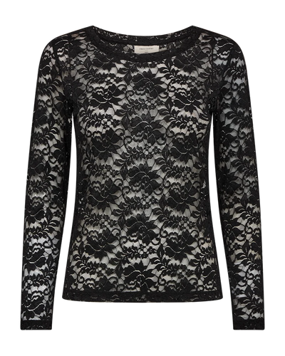 Freequent Donna Tee Mesh black