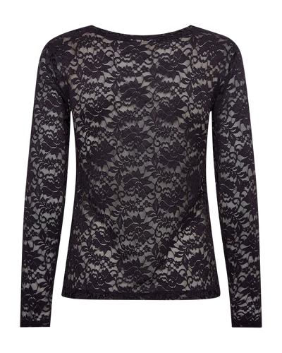 Freequent Donna Tee Mesh nightshade
