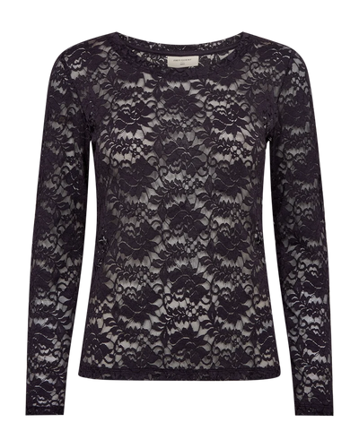 Freequent Donna Tee Mesh nightshade