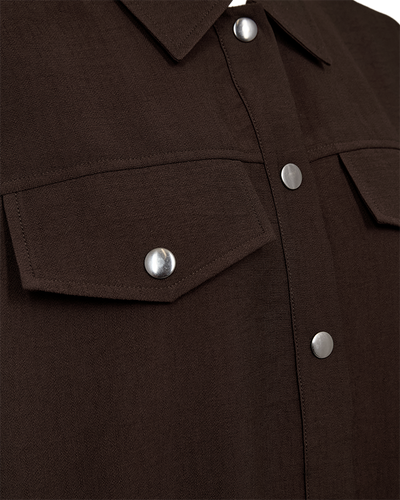 Freequent Riva Blouse mole brown