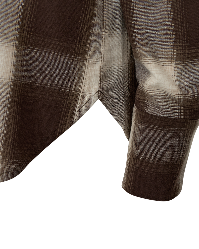 Freequent Erino Check Shirt Mole w. Morel