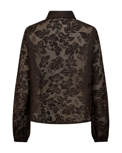 Freequent Simme Shirt mole brown