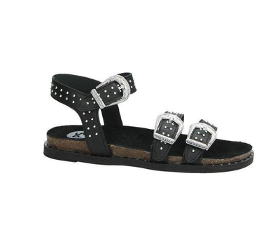 Poelman Studs Sandaal zwart