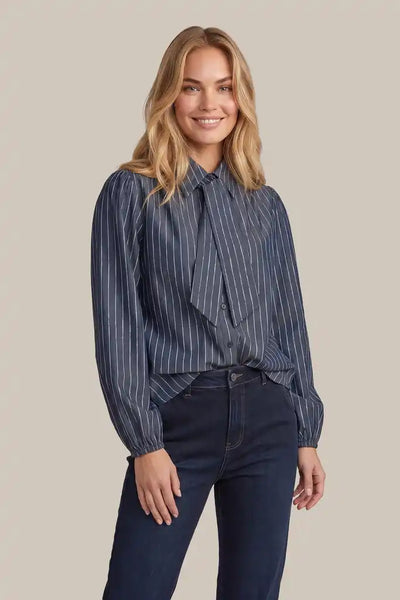 G-Maxx Fionn Blouse denim light grey
