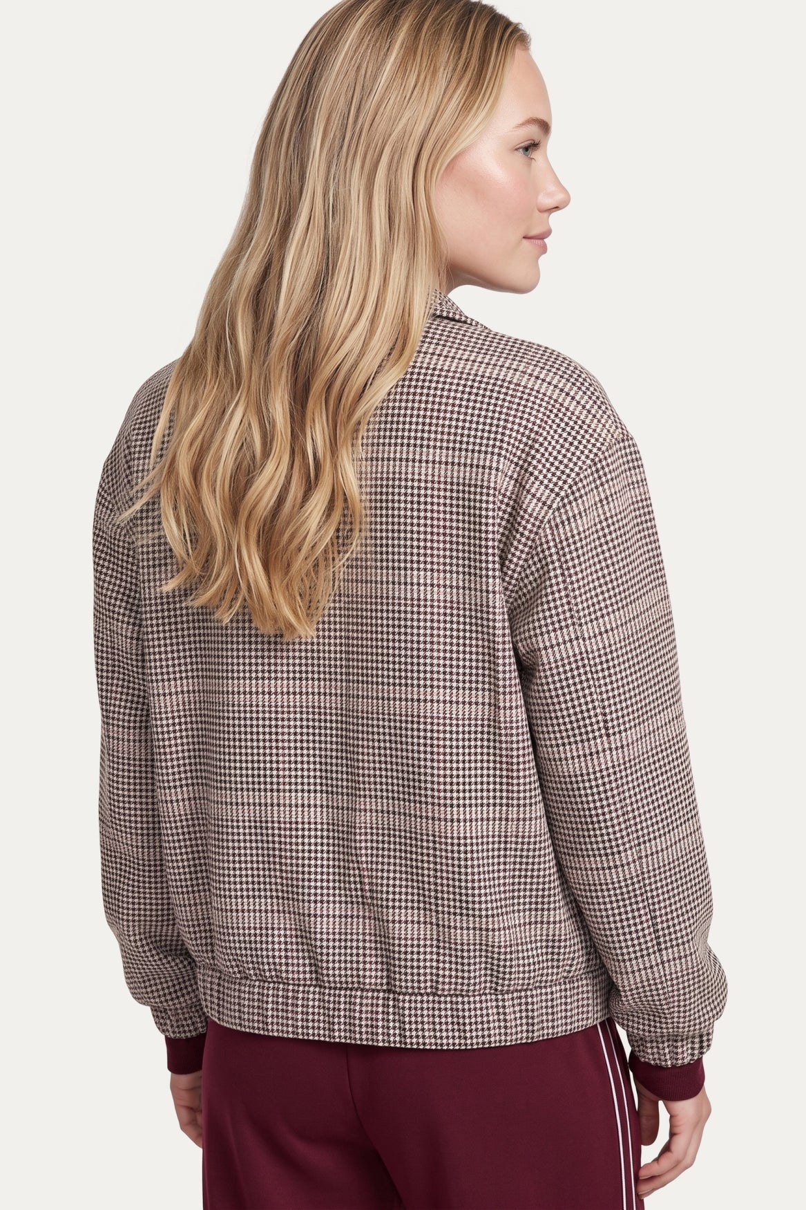 C&S Ima Jacket mulberry/black