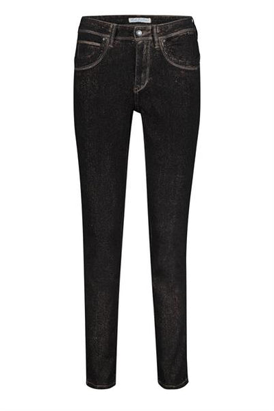 Red Button Laila Sparckle Regular Rise zwart/goud