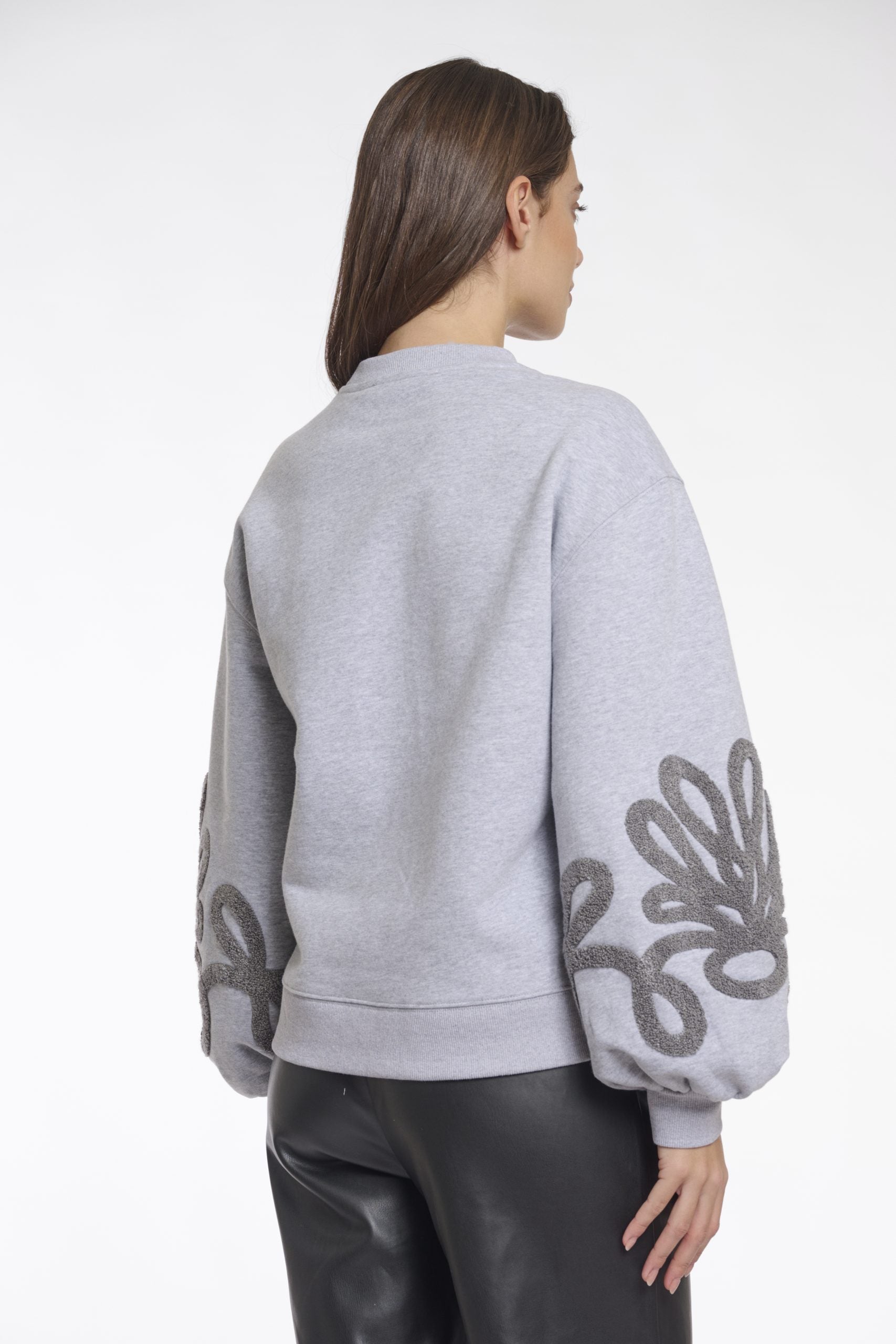 Rino & Pelle Quincy Trui grey melange