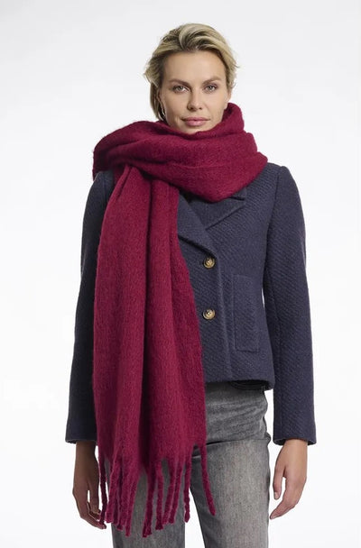 Rino Pelle Gella Sjaal sugar plum