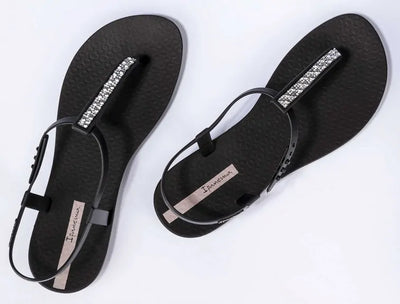 Ipanema Class Chic Slippers black crystal