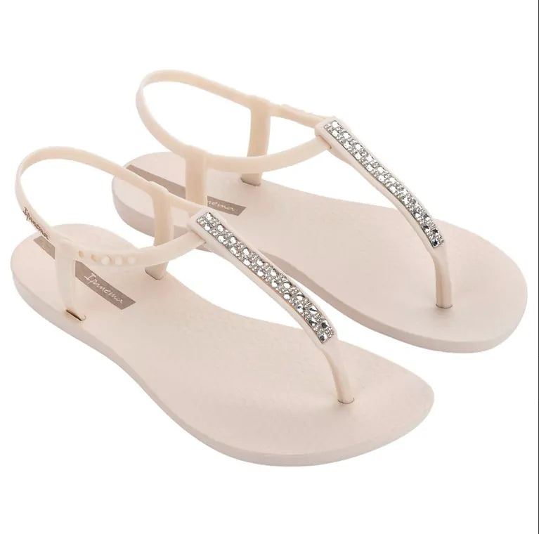 Ipanema Class Chic Slippers beige crystal