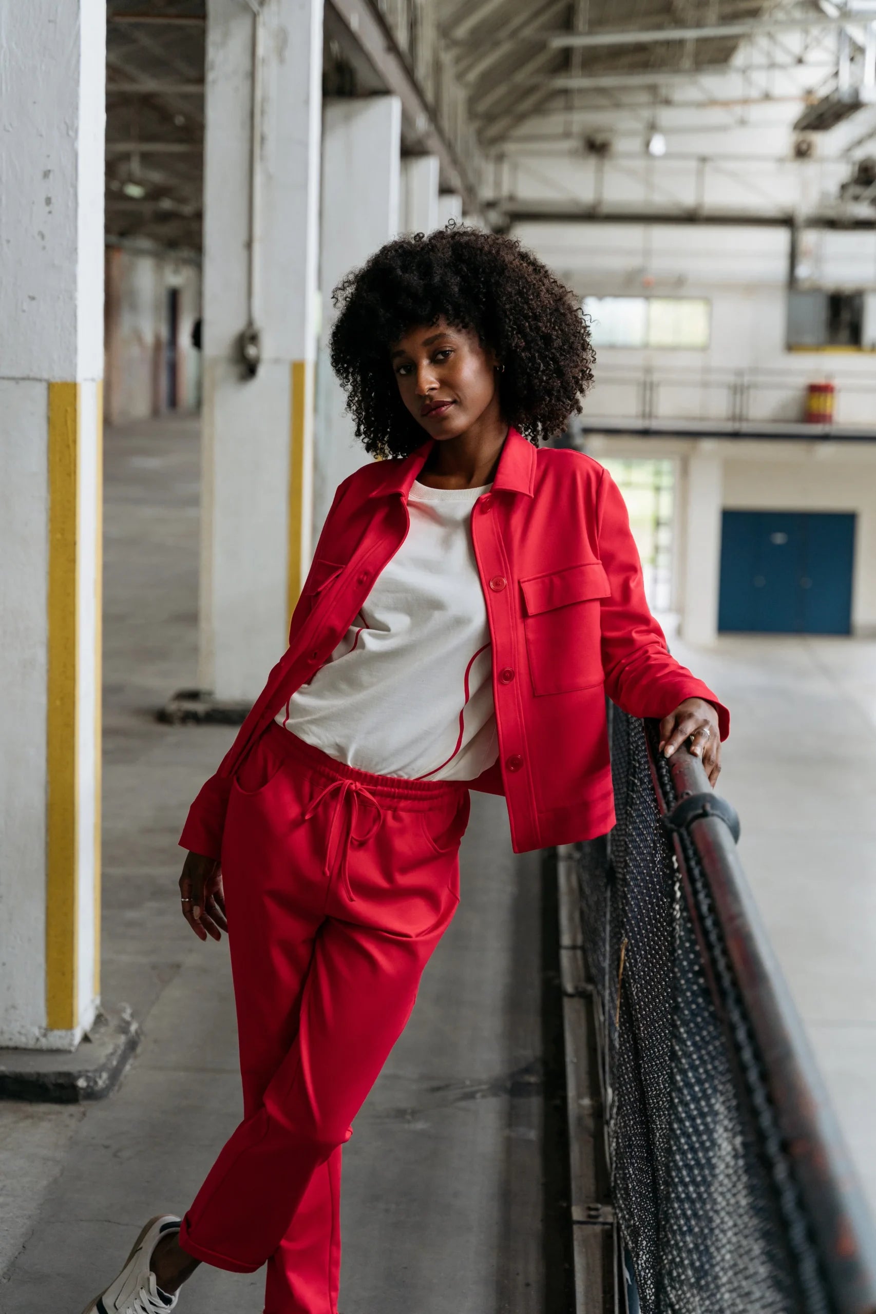 Zizo Loste Jacket scarlet red