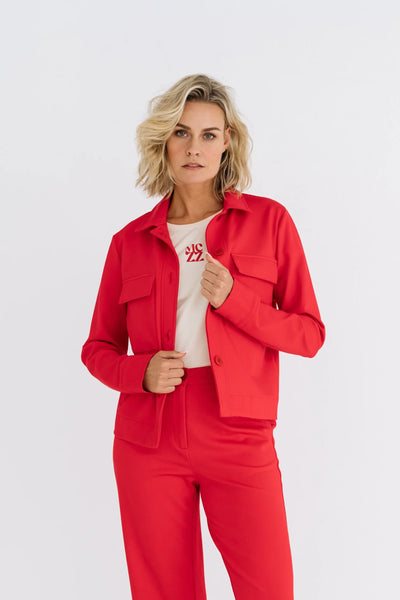 Zizo Loste Jacket scarlet red