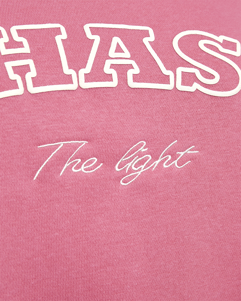 Freequent Kamela Pullover wild orchid w. star off white