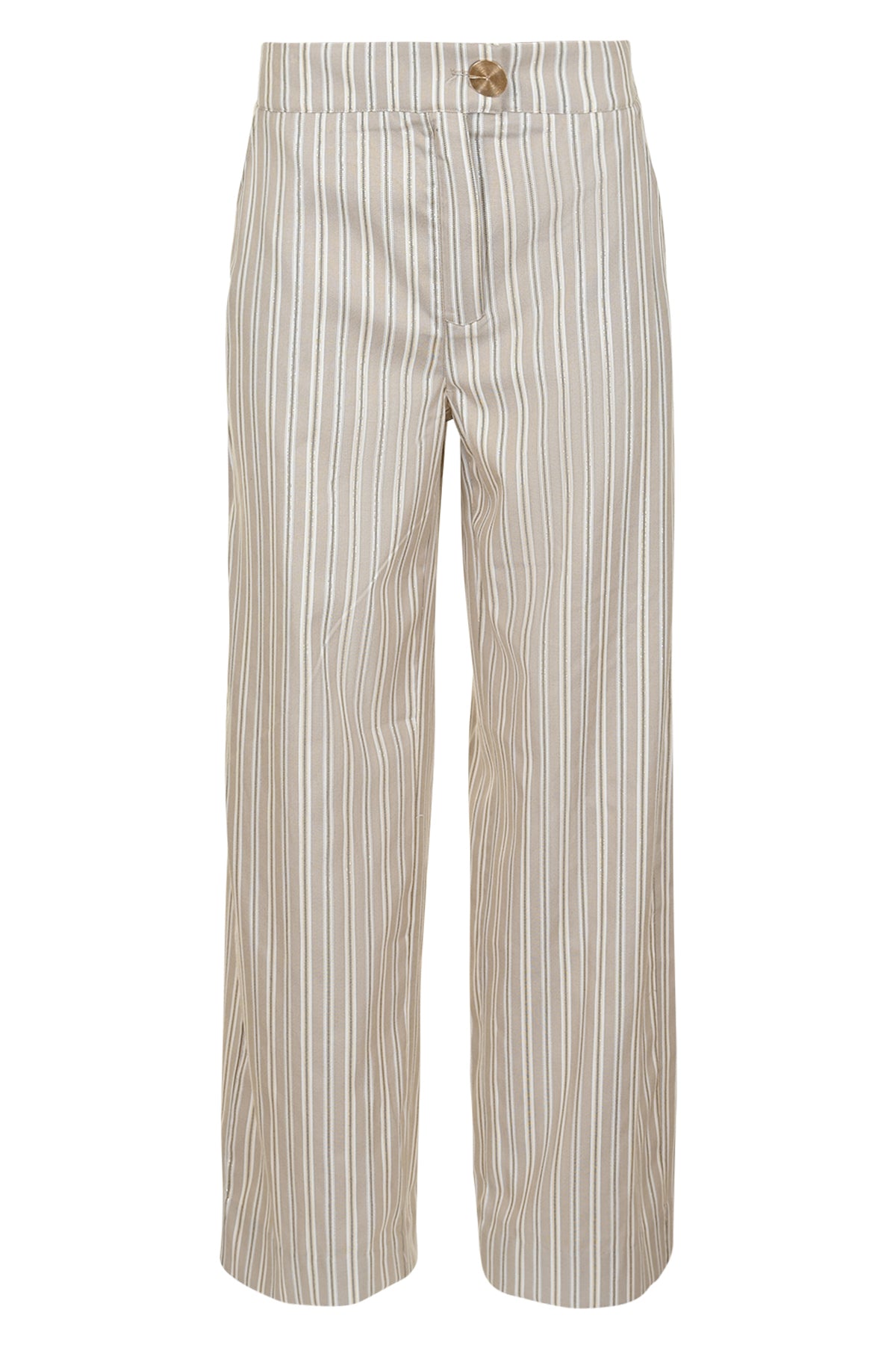 Maicazz Zizo Nemma Broek sand gold stripe