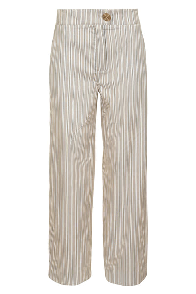 Maicazz Zizo Nemma Broek sand gold stripe