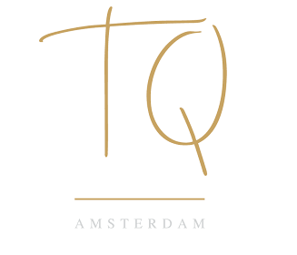 Het logo van het merk TQ Amsterdam